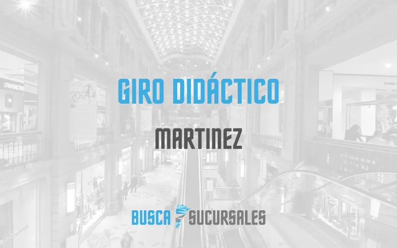 Giro Didáctico en Martinez