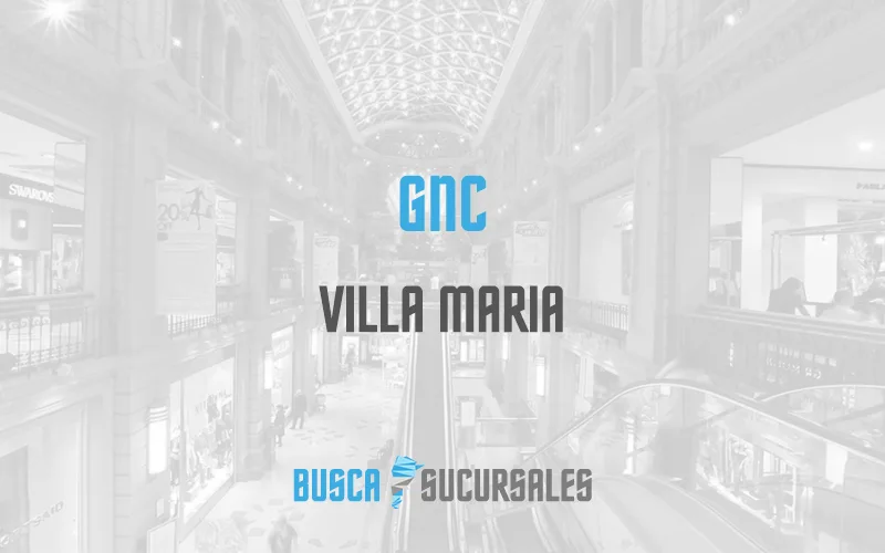 GNC en Villa Maria