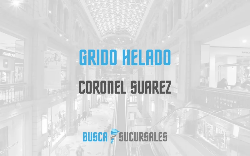 Grido Helado en Coronel Suarez