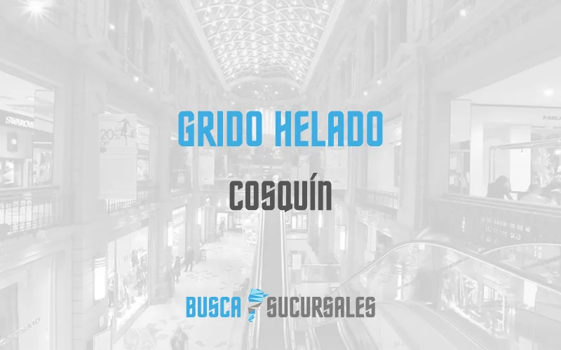 Grido Helado en Cosquín