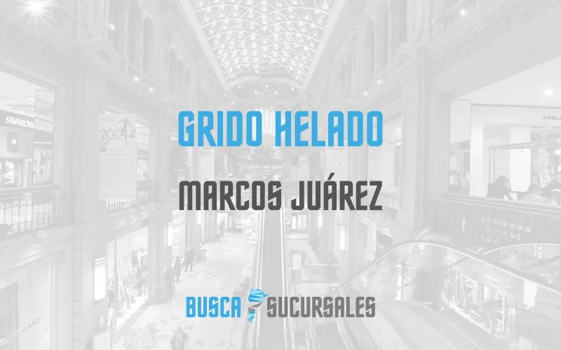 Grido Helado en Marcos Juárez