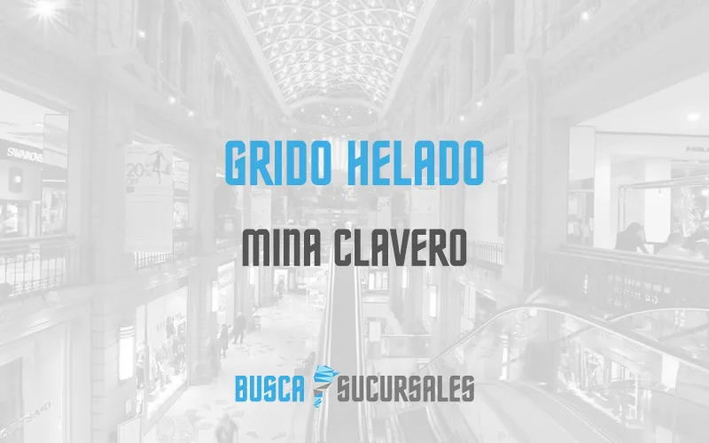 Grido Helado en Mina Clavero