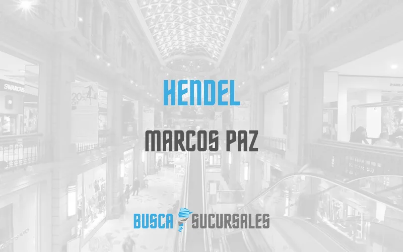 Hendel en Marcos Paz