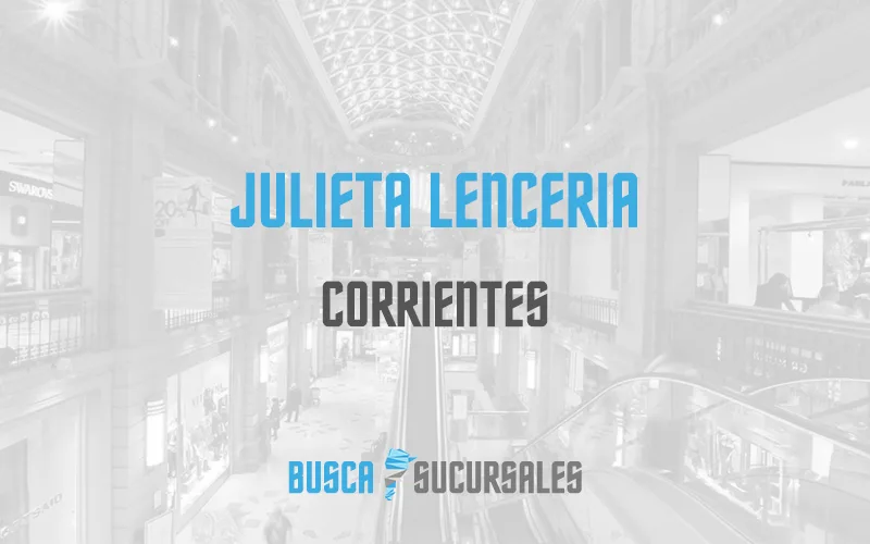 Julieta Lenceria en Corrientes