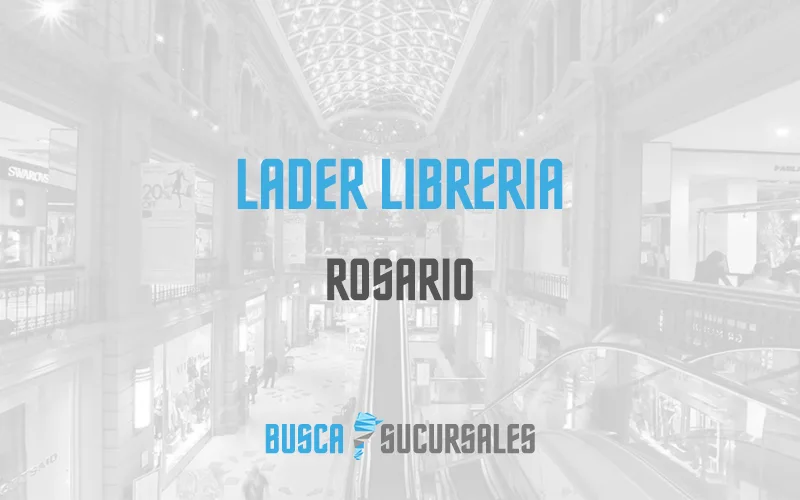 Lader Libreria en Rosario