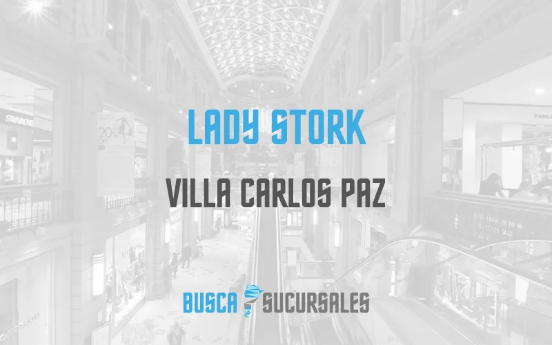 Lady Stork en Villa Carlos Paz