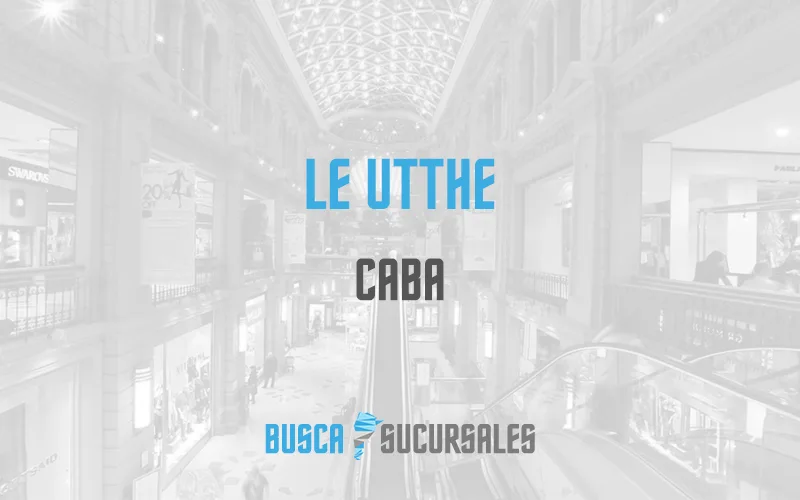 Le Utthe en CABA