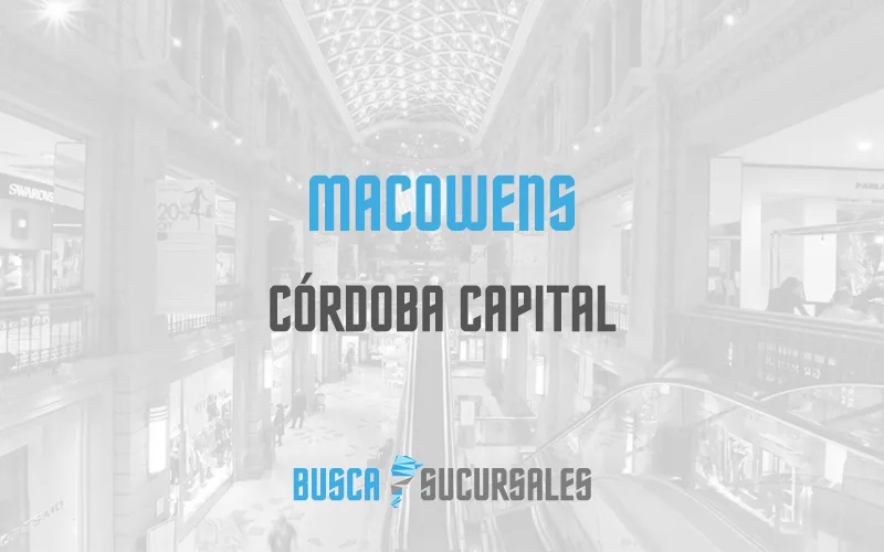 Macowens en Córdoba Capital