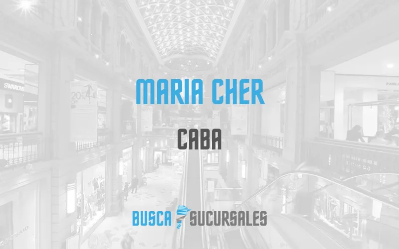 Maria Cher en CABA