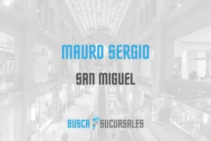 Mauro Sergio en San Miguel