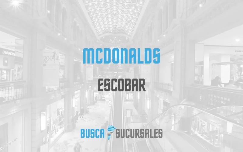 McDonalds en Escobar