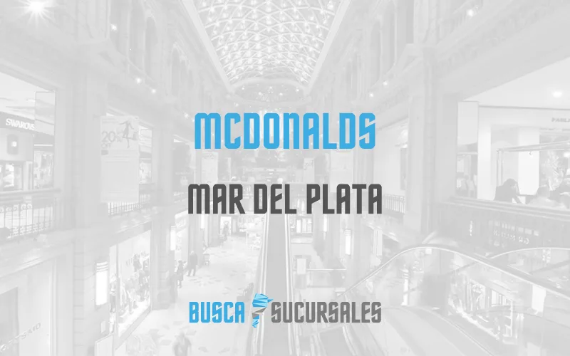 McDonalds en Mar del Plata