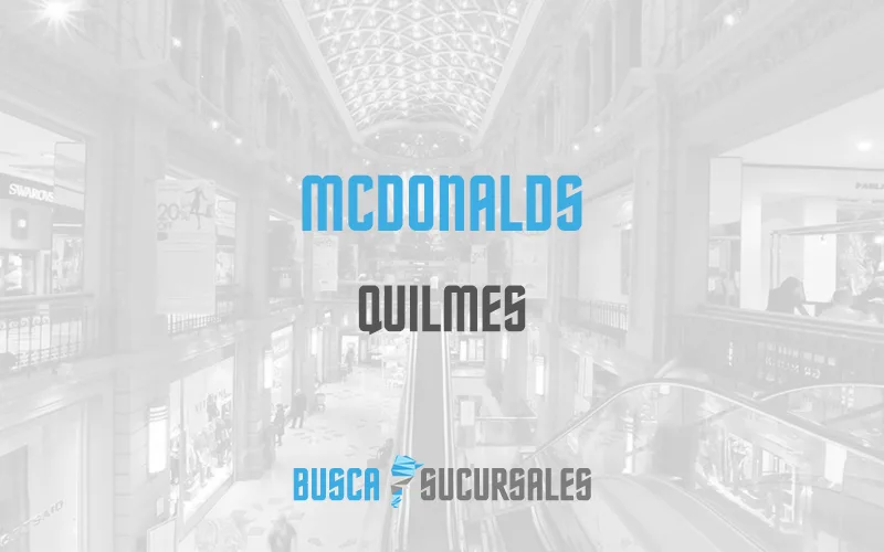 McDonalds en Quilmes