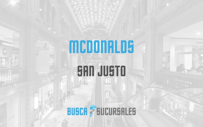 McDonalds en San Justo