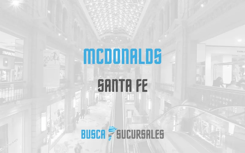 McDonalds en Santa Fe