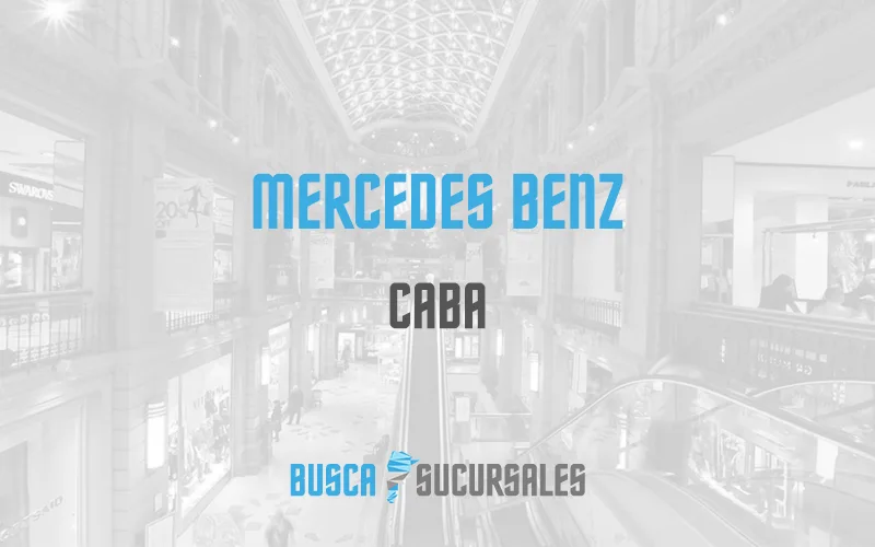 Mercedes Benz en CABA