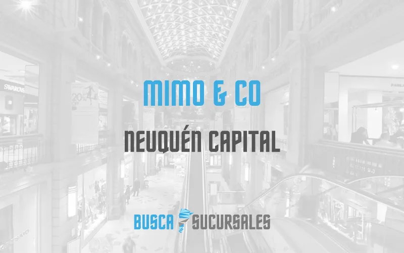 Mimo & Co en Neuquén Capital