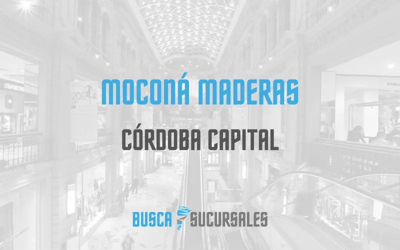 Moconá Maderas en Córdoba Capital