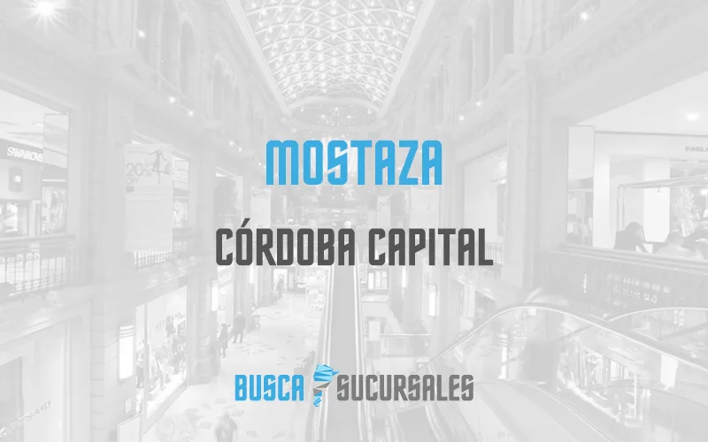 Mostaza en Córdoba Capital