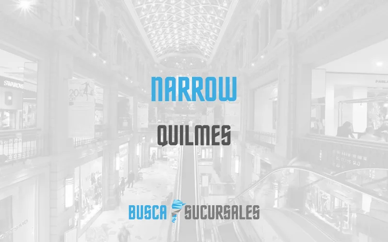 Narrow en Quilmes