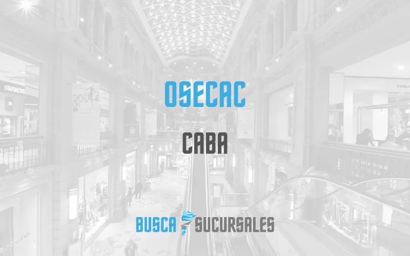 OSECAC en CABA