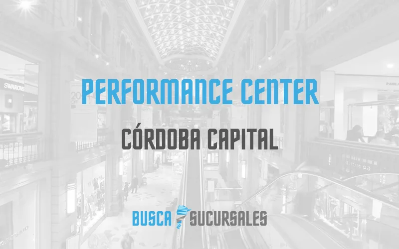 Performance Center en Córdoba Capital