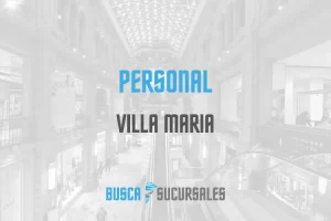 Personal en Villa Maria