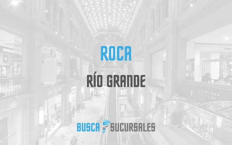 Roca en Río Grande