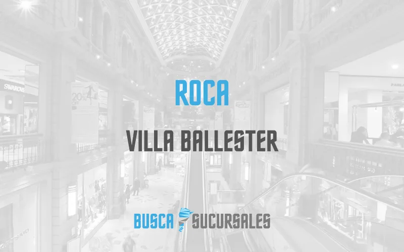 Roca en Villa Ballester