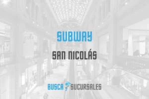 Subway en San Nicolás