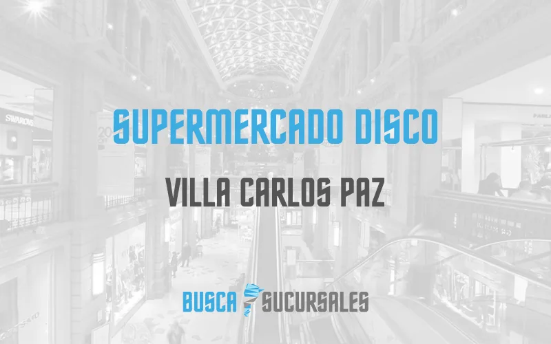 Supermercado Disco en Villa Carlos Paz