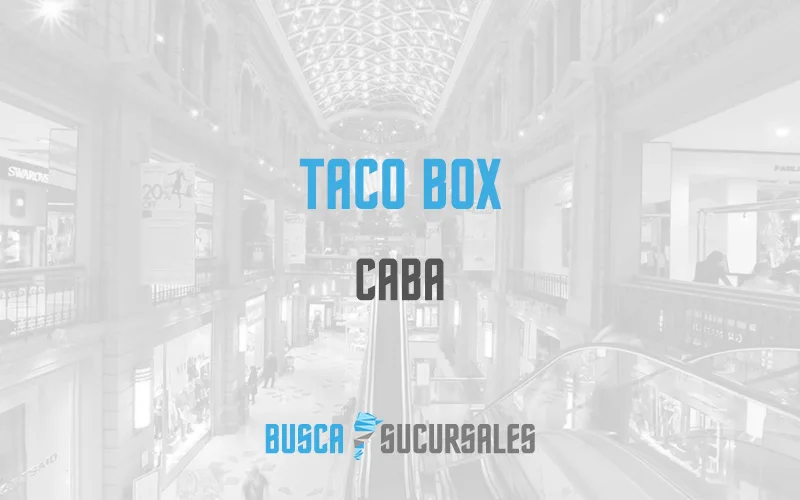 Taco Box en CABA