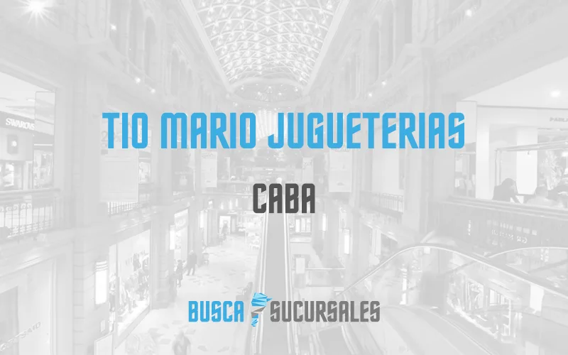 Tio Mario Jugueterias en CABA