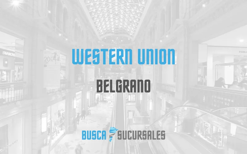 Western Union en Belgrano