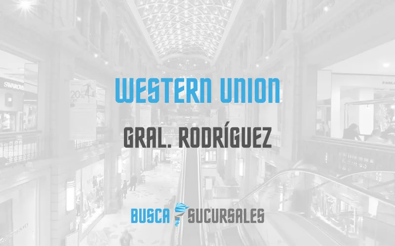 Western Union en Gral. Rodríguez