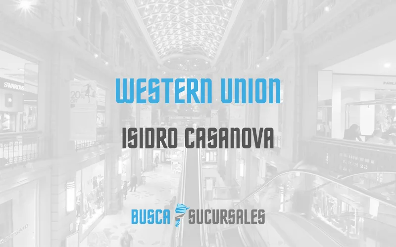 Western Union en Isidro Casanova