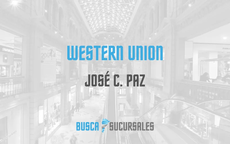 Western Union en José C. Paz