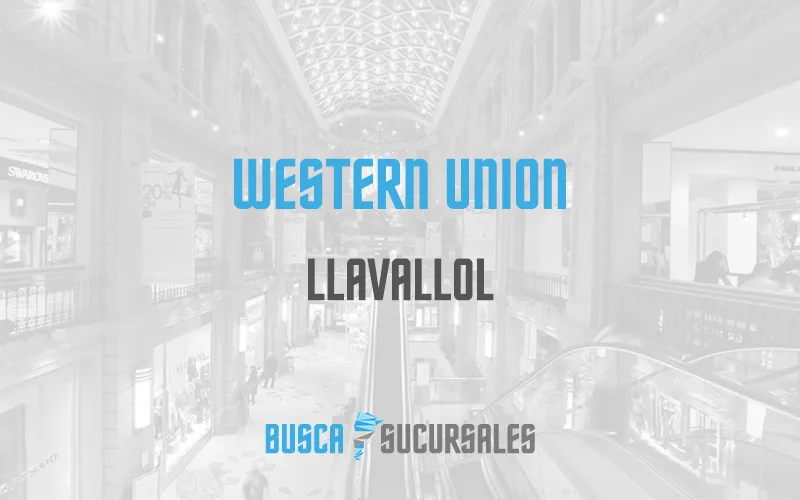 Western Union en Llavallol