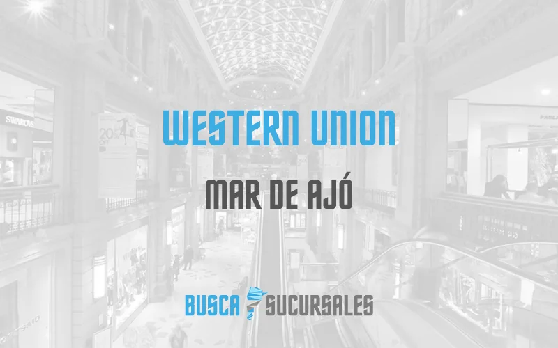 Western Union en Mar de Ajó