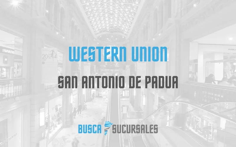 Western Union en San Antonio de Padua