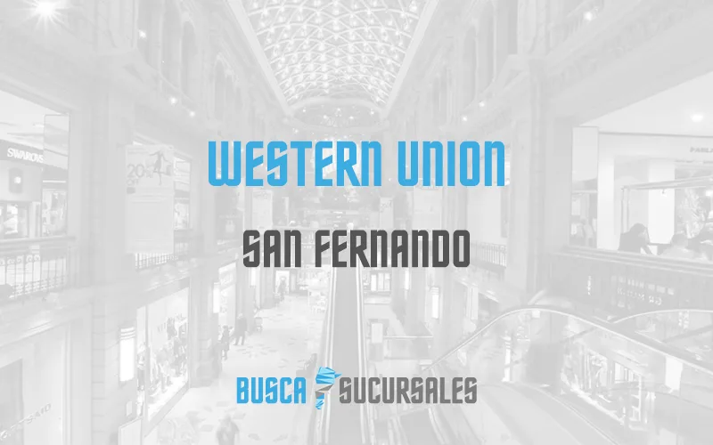 Western Union en San Fernando