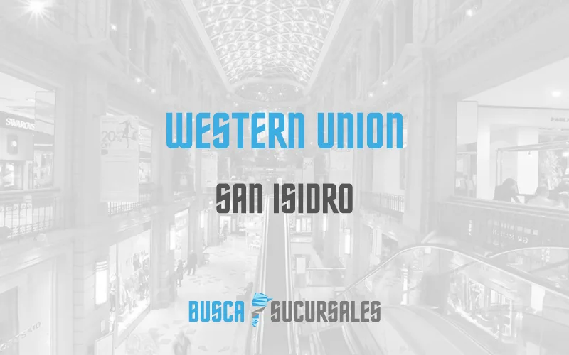 Western Union en San Isidro