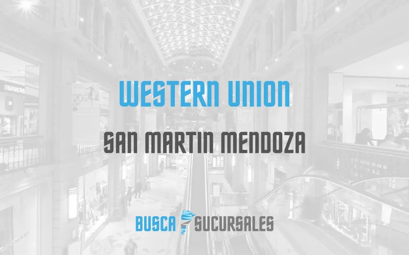 Western Union en San Martin Mendoza