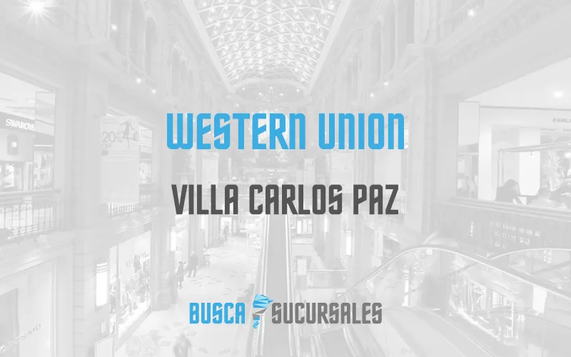 Western Union en Villa Carlos Paz