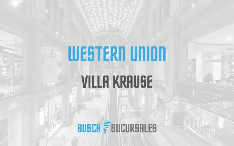 Western Union en Villa Krause