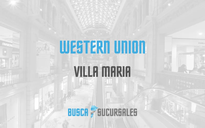 Western Union en Villa Maria